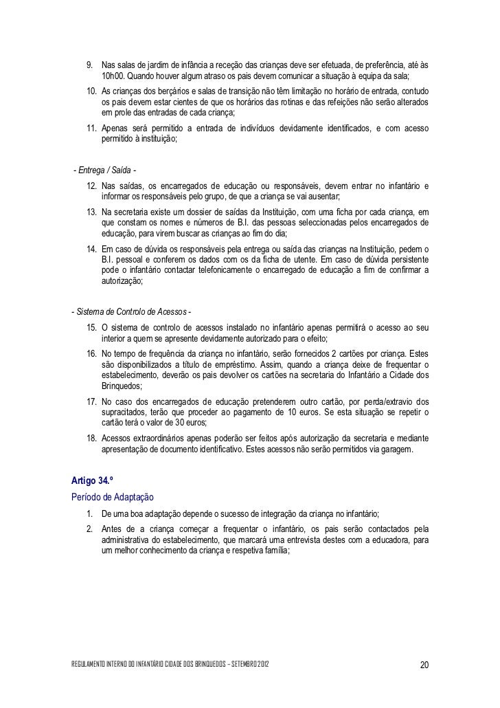 Regulamento interno ICB 2012-2013