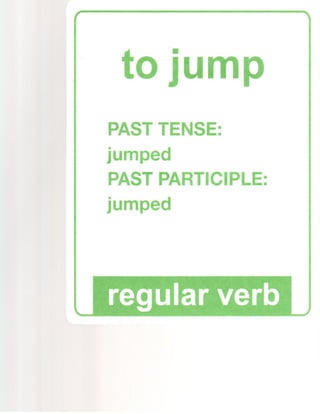 Regular verbs
