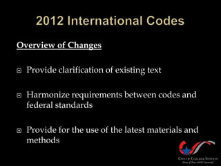 Clarification Codes Building Regulations - National Electrical Code | PPTX
