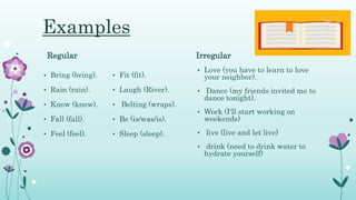 Regular and irregular PPT