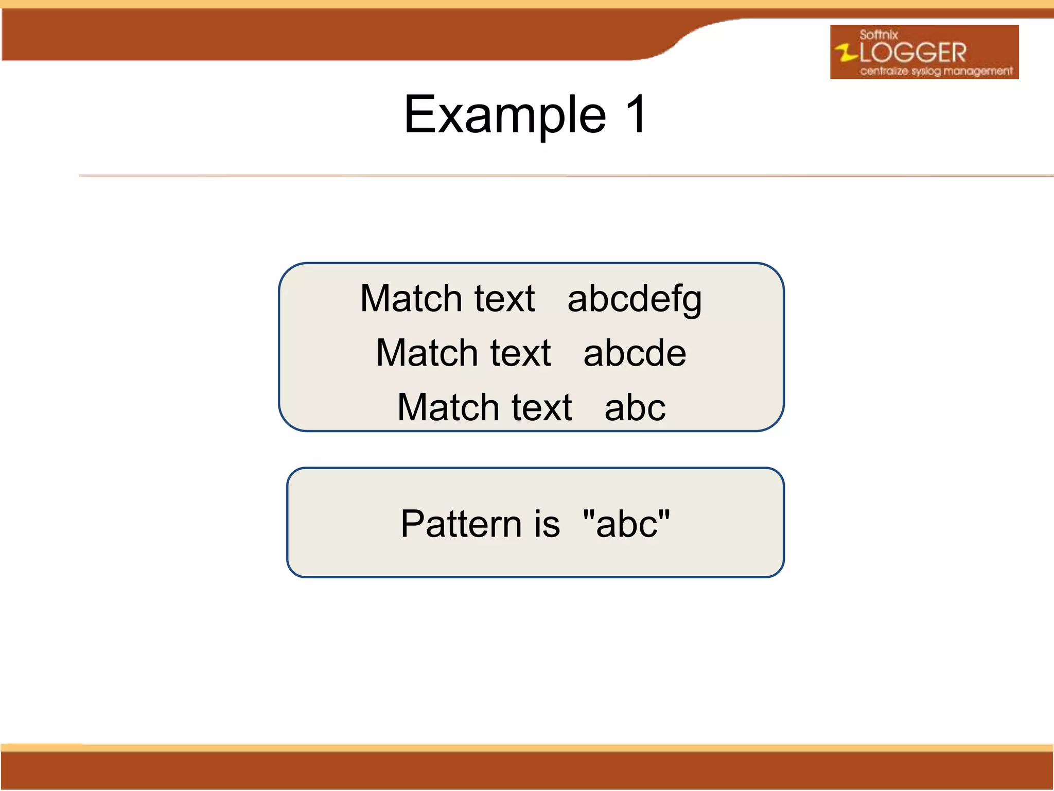 Regular expression | PPT