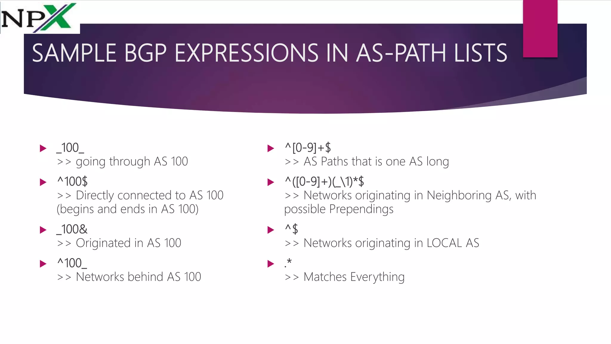 Regular expression examples | PPTX | Technology & Computing