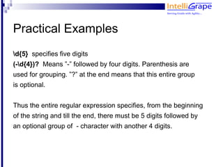 Regular expressions | PPT | Internet for Beginners | Internet