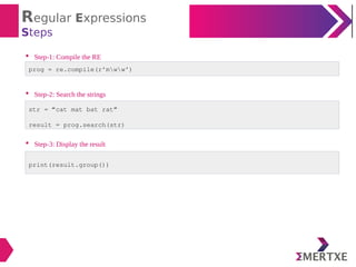 Python : Regular expressions | PDF | Programming Languages | Computing