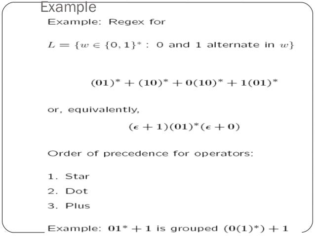 (a+b)* regular expression language
