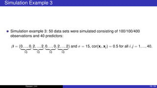 Regularization and variable selection via elastic net | PDF