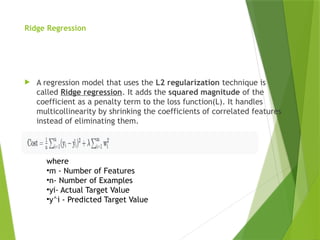 L2 Ridge Regularization_Machine Learning_Presentation.pptx