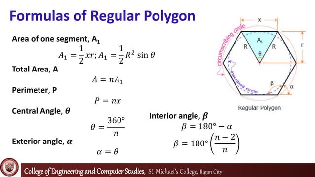 Regular polygon | PPTX | Geography | Science