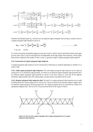 Regular N-gonal Right Antiprism: Application of HCR’s Theory of Polygon ...
