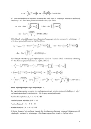 Regular N-gonal Right Antiprism: Application of HCR’s Theory of Polygon ...