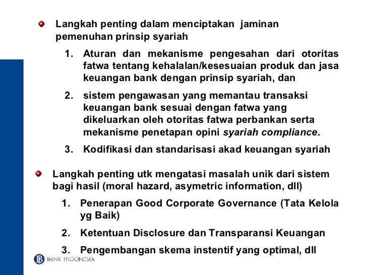 Regulasi Dan Pengawasan Perbankan Syariah