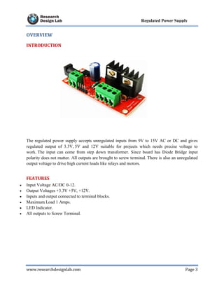 Regulated Power Supply | PDF