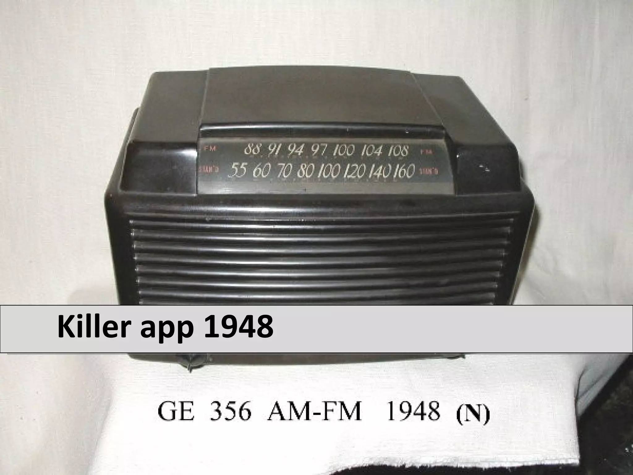 Killer app 1948
 