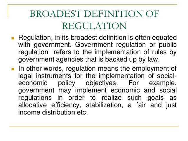 Regulation - Wikipedia