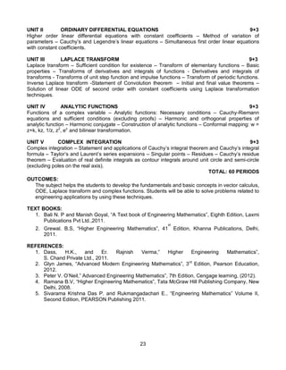 anna university syllabus regulation 2013 | PDF