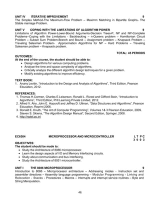 anna university syllabus regulation 2013 | PDF