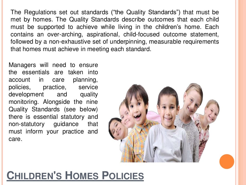 Children's Homes Policies