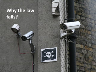 Why the law
fails?
 