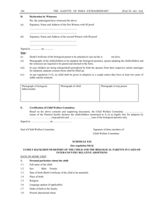 Adoption Regulation 2017 | PDF