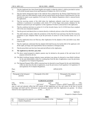 Adoption Regulation 2017 | PDF
