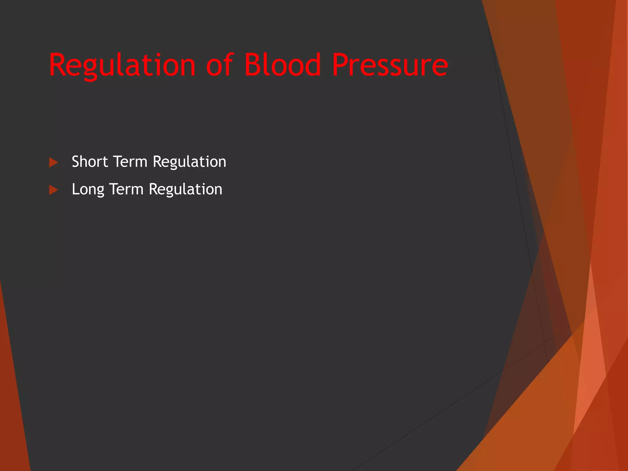Regulation of arterial blood pressure (The Guyton and Hall Physiology ...