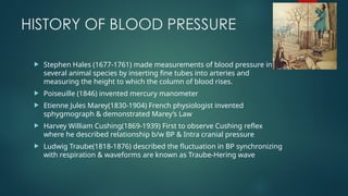 REGULATION OF BLOOD PRESSURE AND IT'S USES IN VARIOUS ASPECTS.pptx