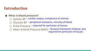 Regulation of Blood Pressure in human physiology | PPTX