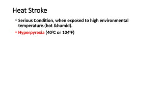 Regulation of body temperature and clinical aspectsptx | PPTX