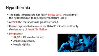 Regulation of body temperature and clinical aspectsptx | PPTX