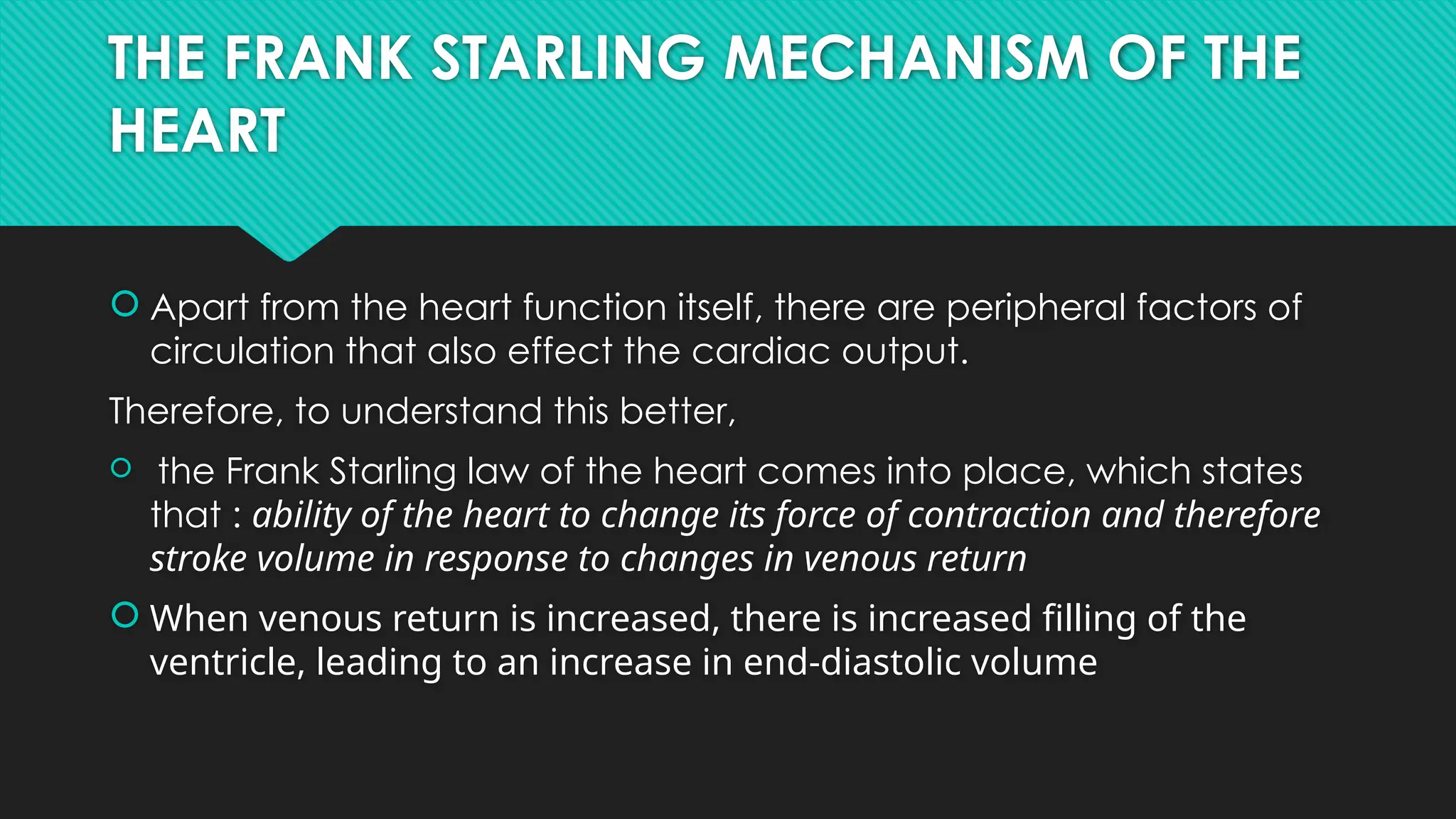 Regulation of CO,heart rate and venous return | PPTX