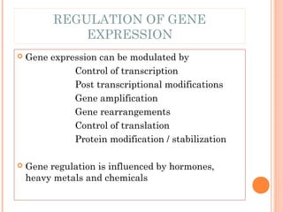 Regulation of gene expression (1).ppt ars | PPT