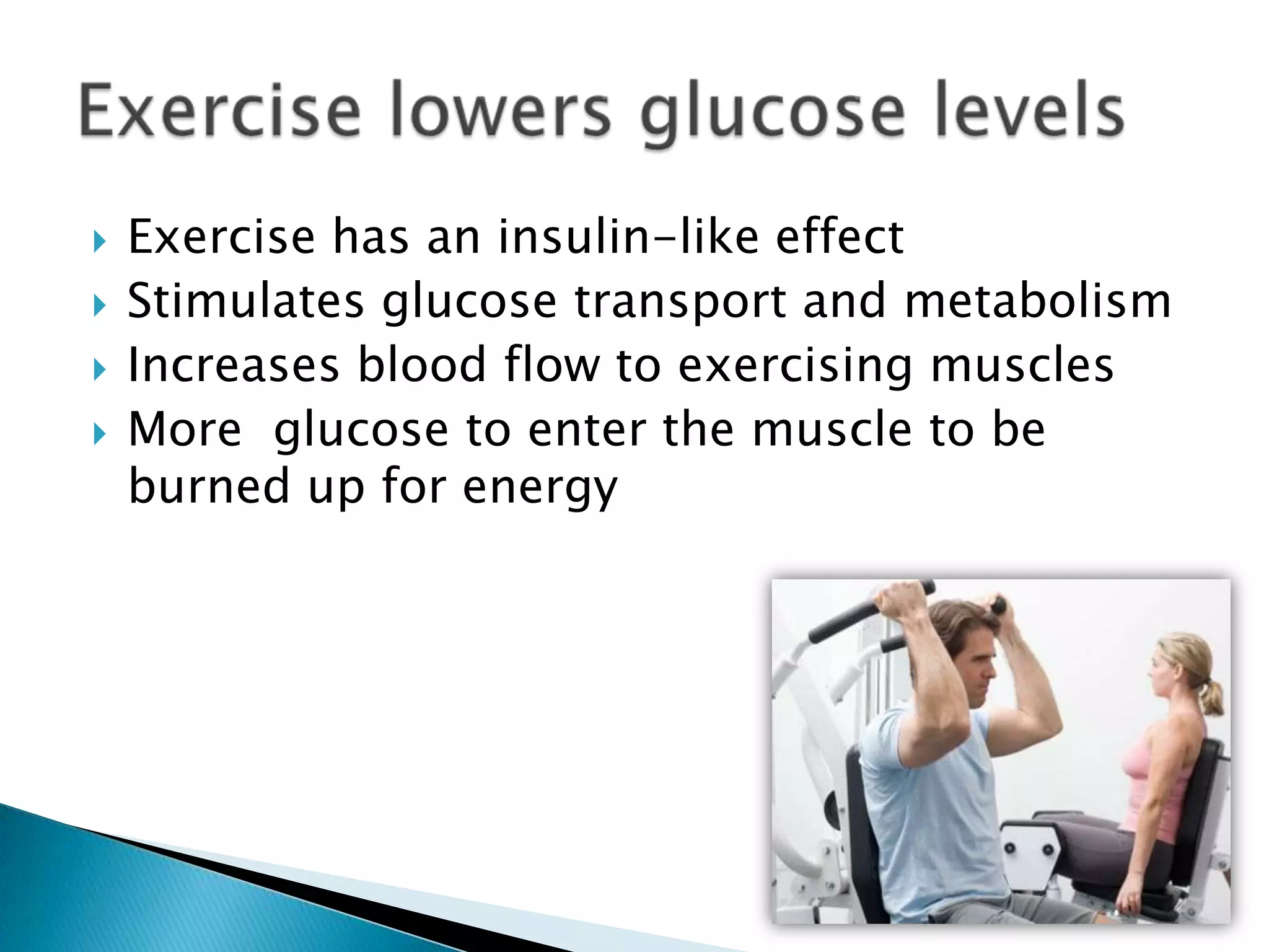 Regulation of glucose during exercise | PPTX