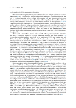 Regulation of Hematopoietic Stem Cell Fate and Malignancy During Aging ...