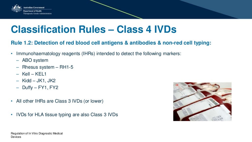 Regulation of In Vitro Diagnostic Medical Devices Transition to the…