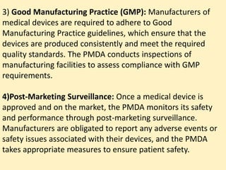 Pmda Inspection Regulation of medical device in japan | PPTX