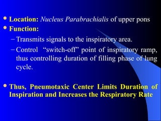 Respiratory Ramp Regulation of Respiration__Dr__Arsalan__ | PPT