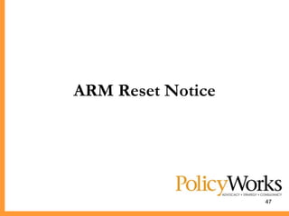 ARM Reset Notice




                   47
 