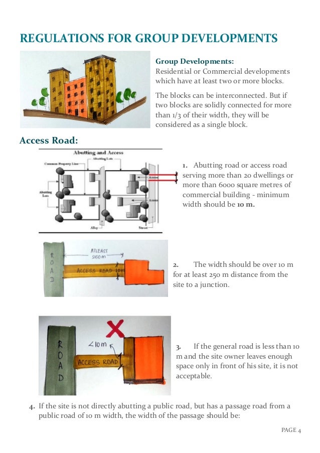 Regulations (for apartments design)