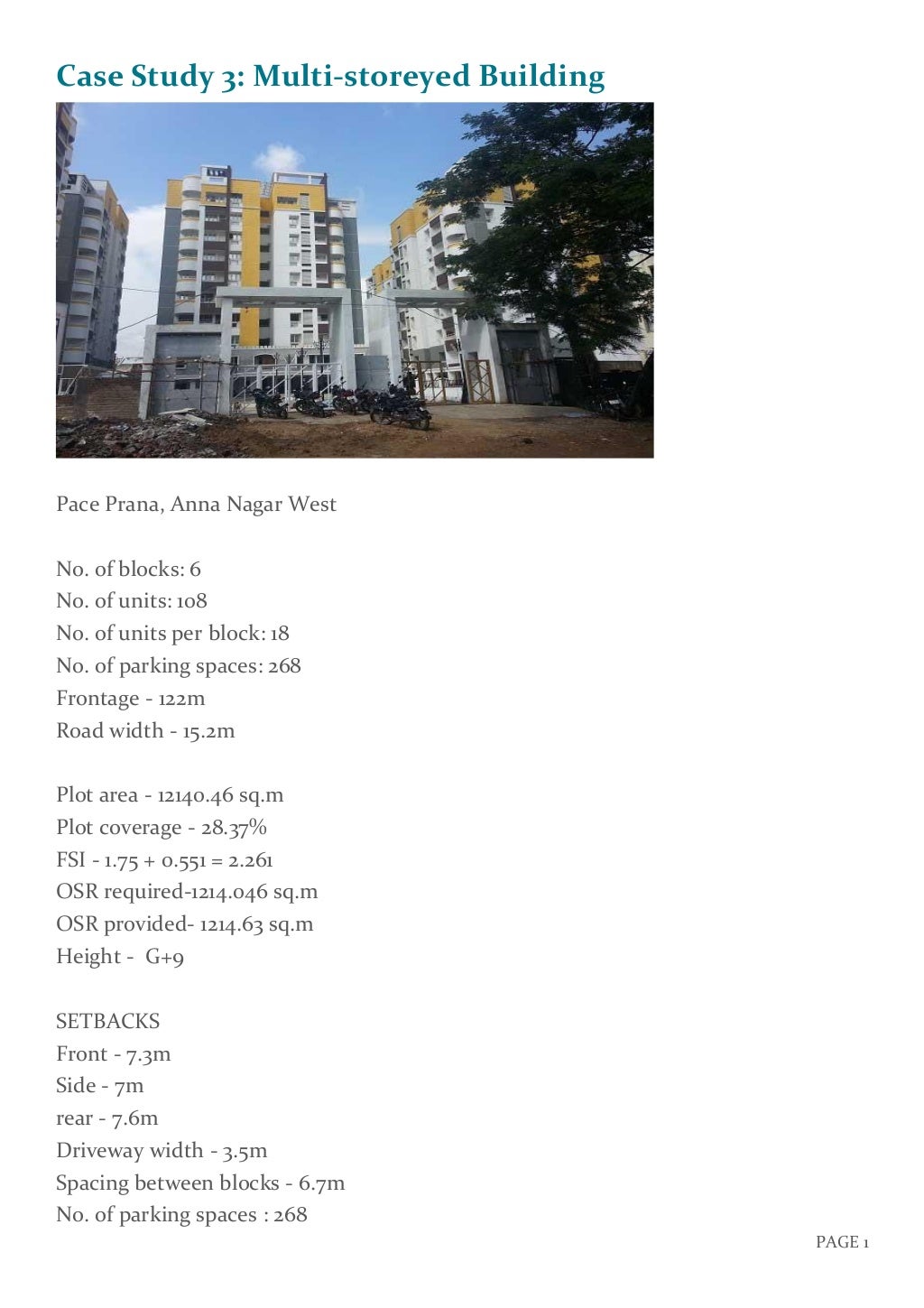 Regulations (for apartments design)