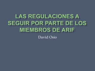 David Osio
 