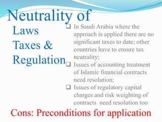Regulatory approaches to Islamic banking | PPTX
