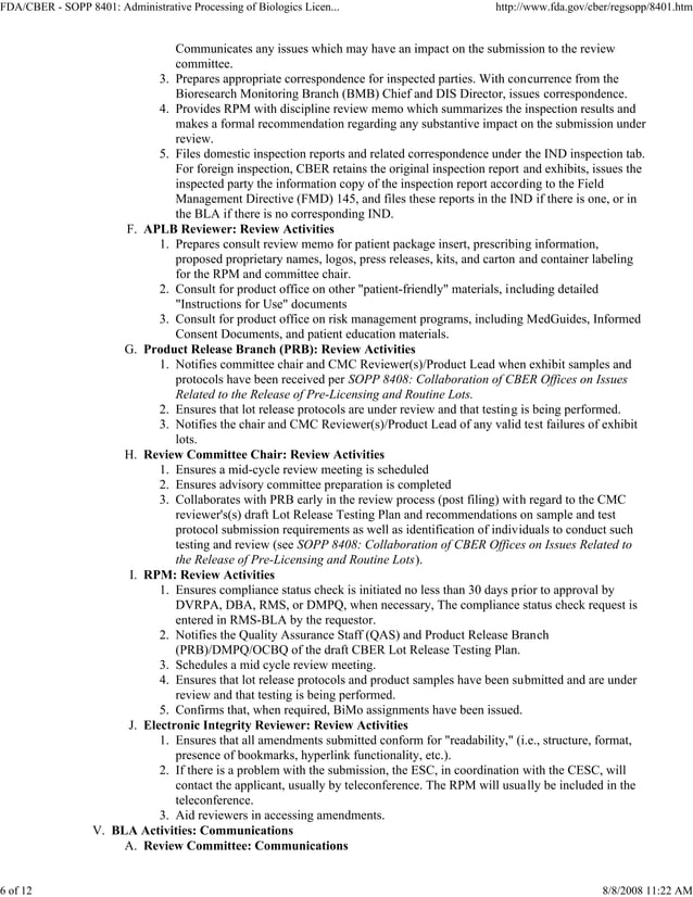 Regulatory license applications PDF