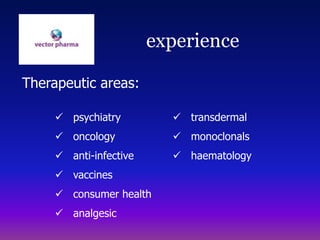 Regulatory affairs consultants vector pharma | PPSX