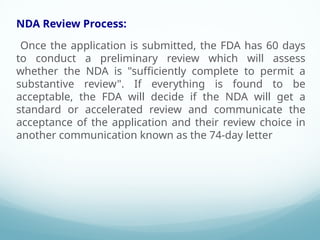 Regulatory affairs and regulatory requirements for approval process | PPTX