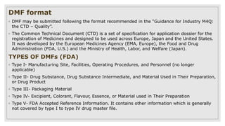 documentation in pharmaceutical industry and generic product ...