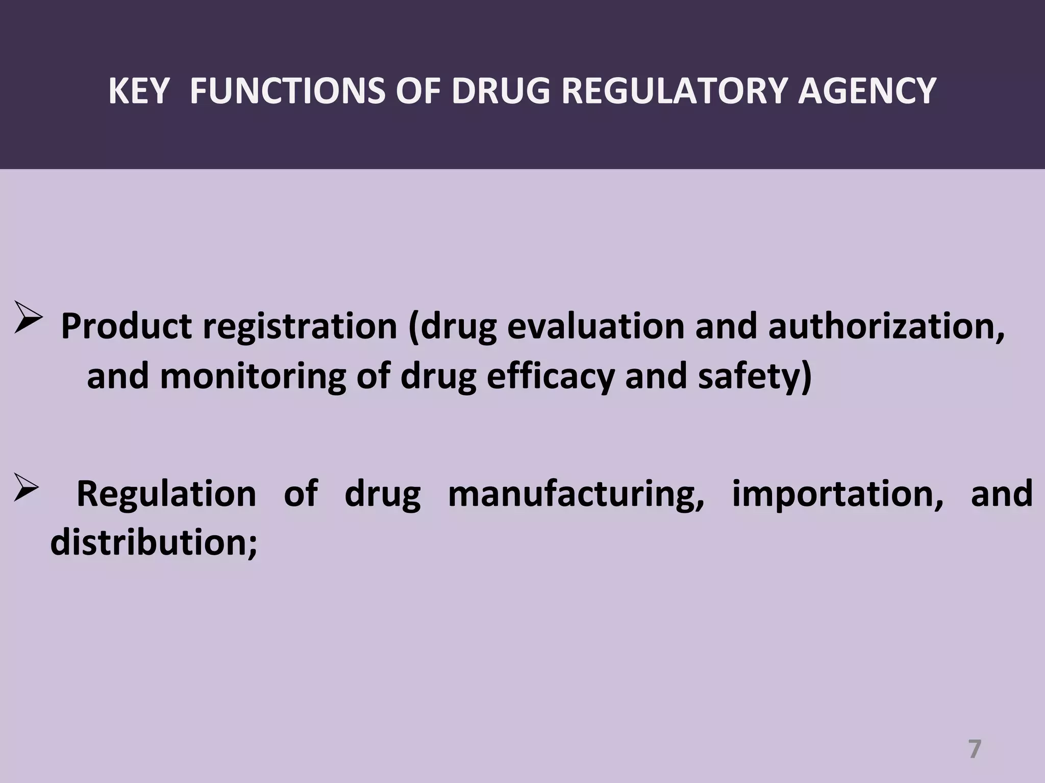 International Regulatory agencies | PPT