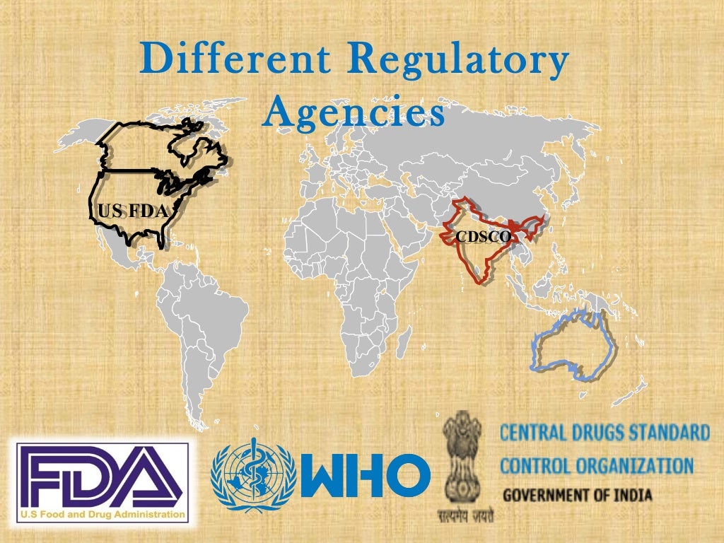 Regulatory agencies