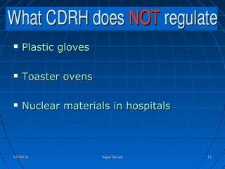  Plastic glovesPlastic gloves
 Toaster ovensToaster ovens
 Nuclear materials in hospitalsNuclear materials in hospitals
07/09/1607/09/16 Sagar SavaleSagar Savale 1515
 