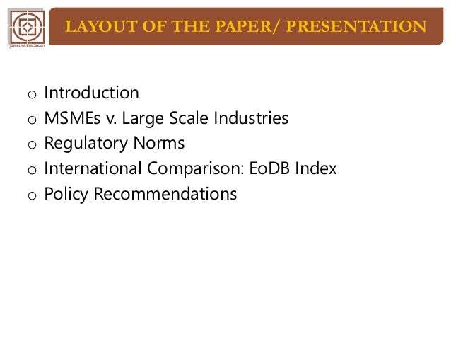 Research paper on small medium enterprises in india