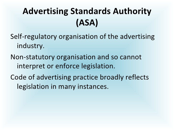 Regulatory bodies